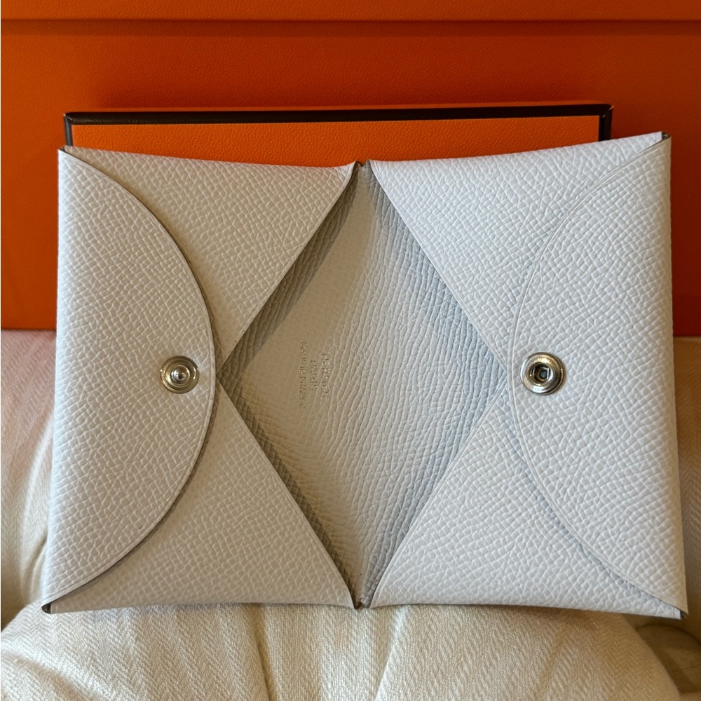 Authentic Hermes Calvi Card holder, brand new.
